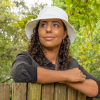  Tamzin Bucket Hat - White