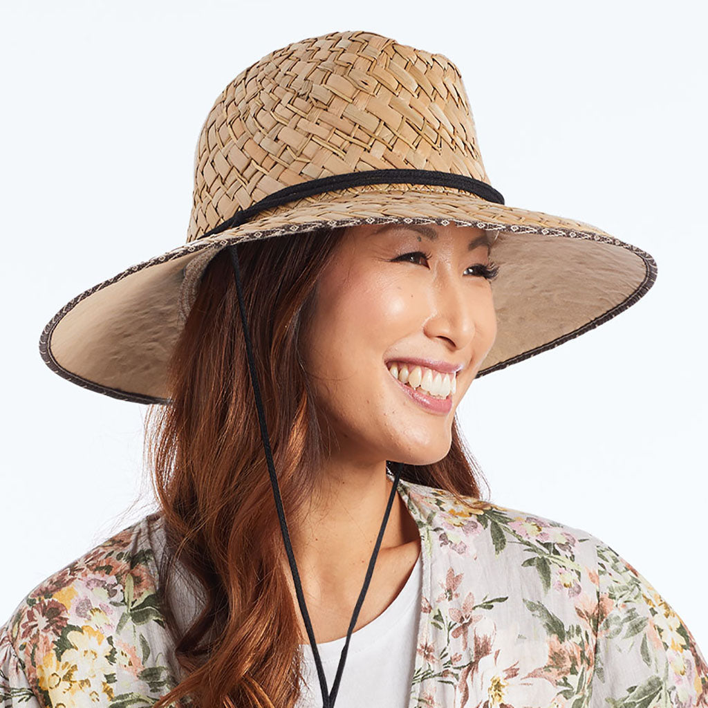  Classic Straw Surf Hat - Natural