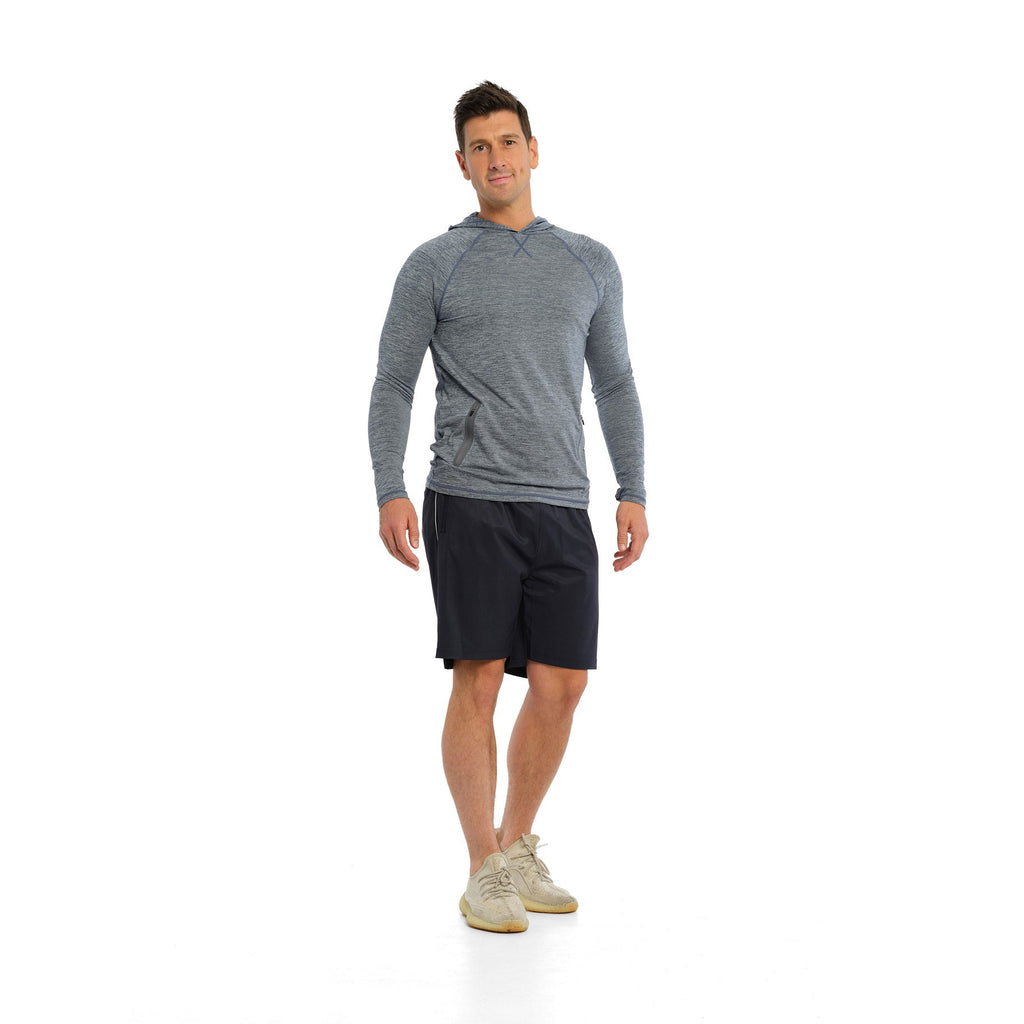  Mens Active Hood - Navy