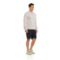  Mens Knitted LS Pocket Polo - Ice Grey