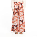  Womens Golden Tie Dye Palazzo Pant
