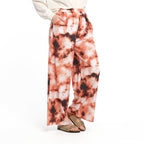  Womens Golden Tie Dye Palazzo Pant