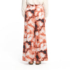  Womens Golden Tie Dye Palazzo Pant