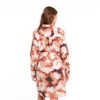  Womens Golden Tie Dye Printed Dress