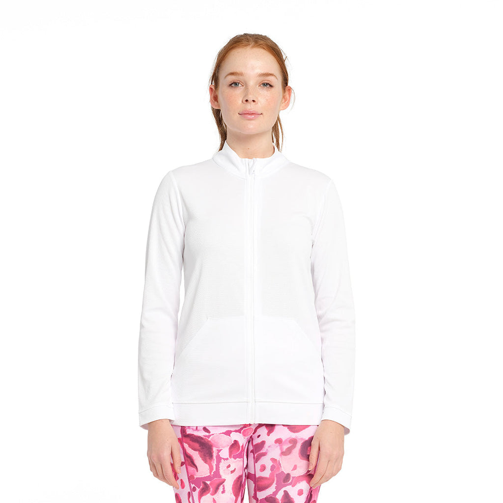  Womens Active Coolpass Jacket - White
