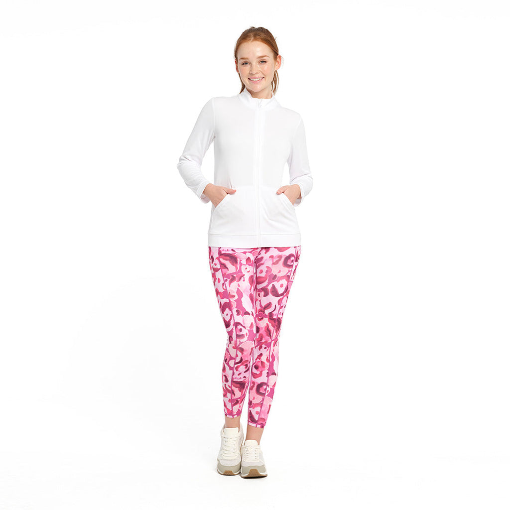  Womens Active Coolpass Jacket - White