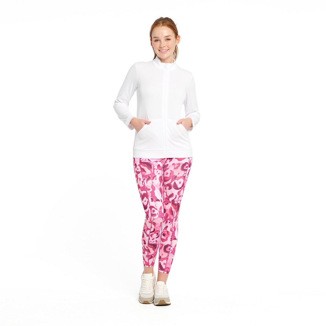  Womens Active Coolpass Jacket - White