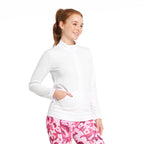  Womens Active Coolpass Jacket - White
