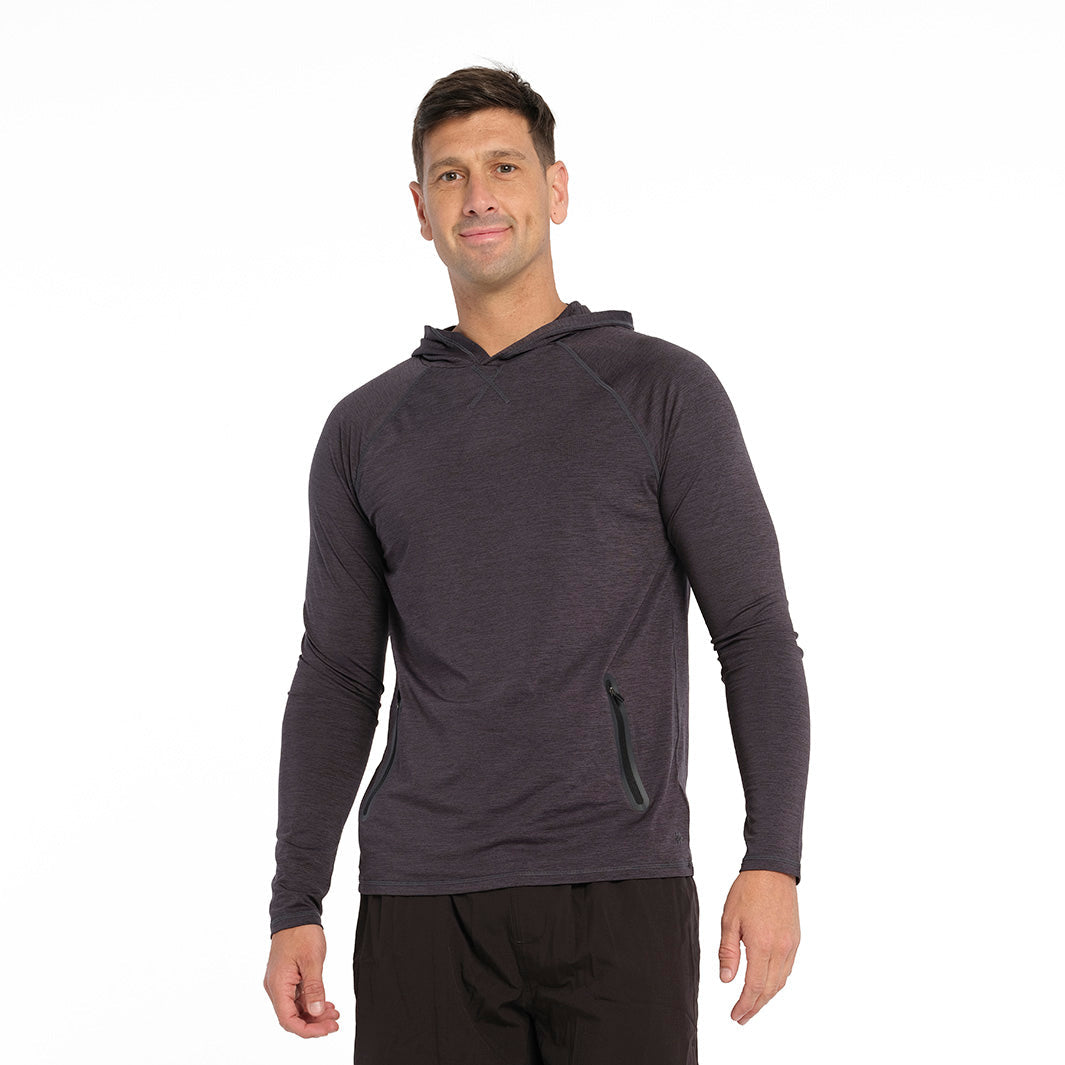  Mens Active Hood - Phantom