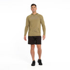  Mens Active Hood - Olive