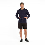  Mens Active Coolpass Hooded Jacket - Navy