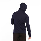  Mens Active Coolpass Hooded Jacket - Navy