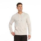  Mens Active Coolpass Hooded Jacket - Vapour Blue