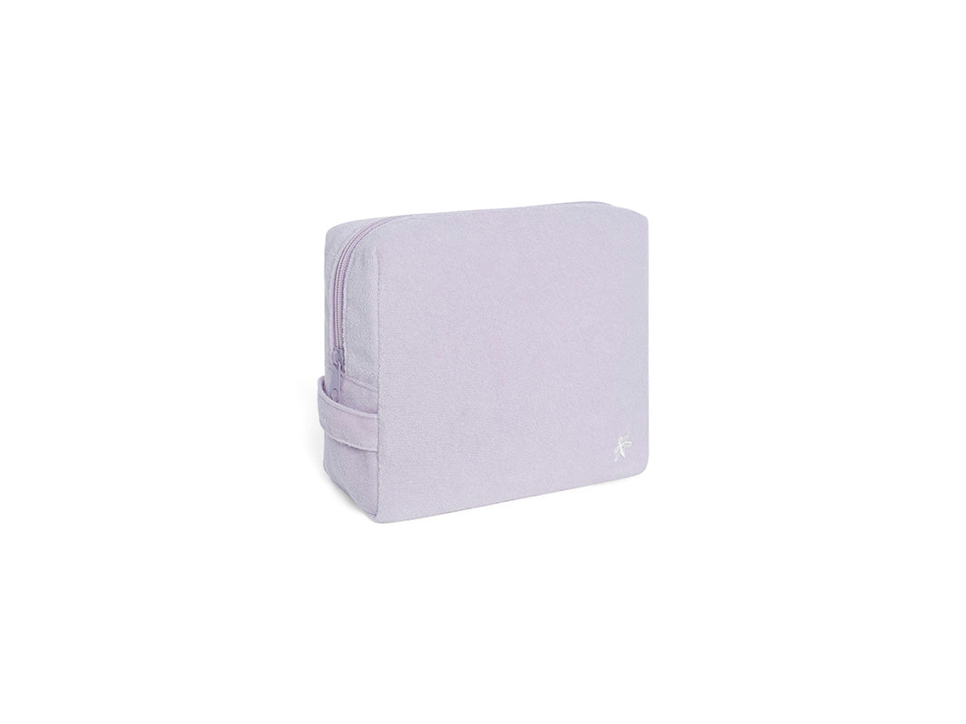  Terry Towelling Pouch - Purple Heather