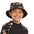  Kids Surf Spray Bucket Swim Hat