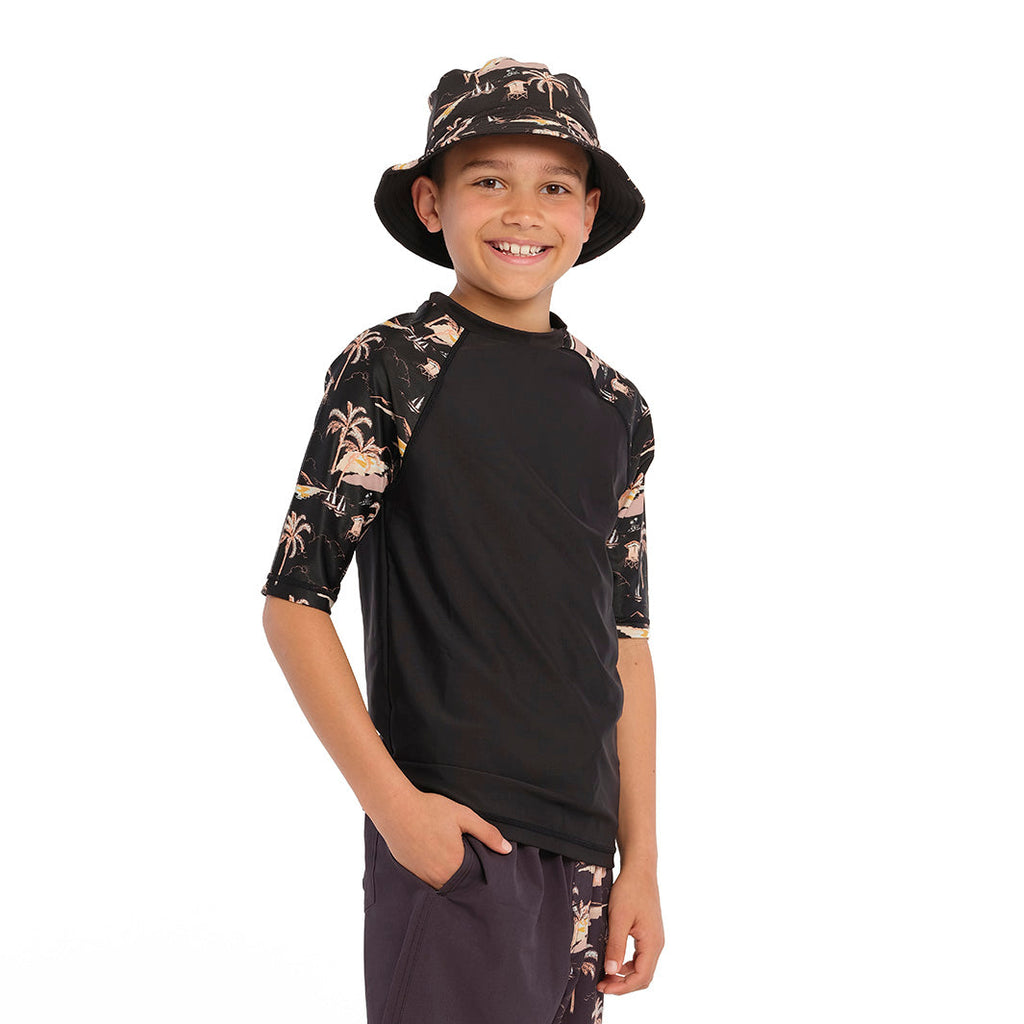  Kids Surf Spray Bucket Swim Hat