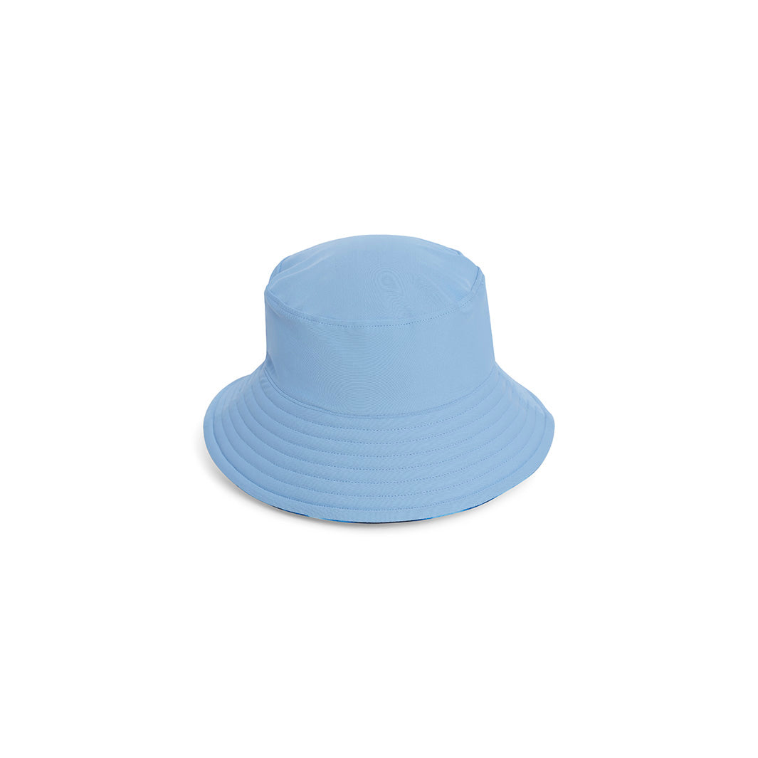  Infant Blue Tie Dye Bucket Swim Hat