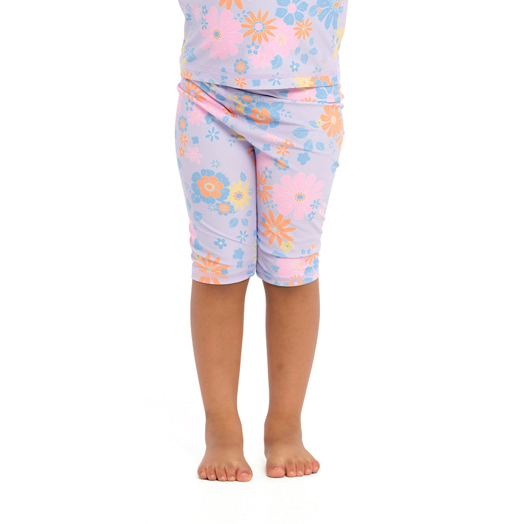  Infant Floral Heather Swim Shorts