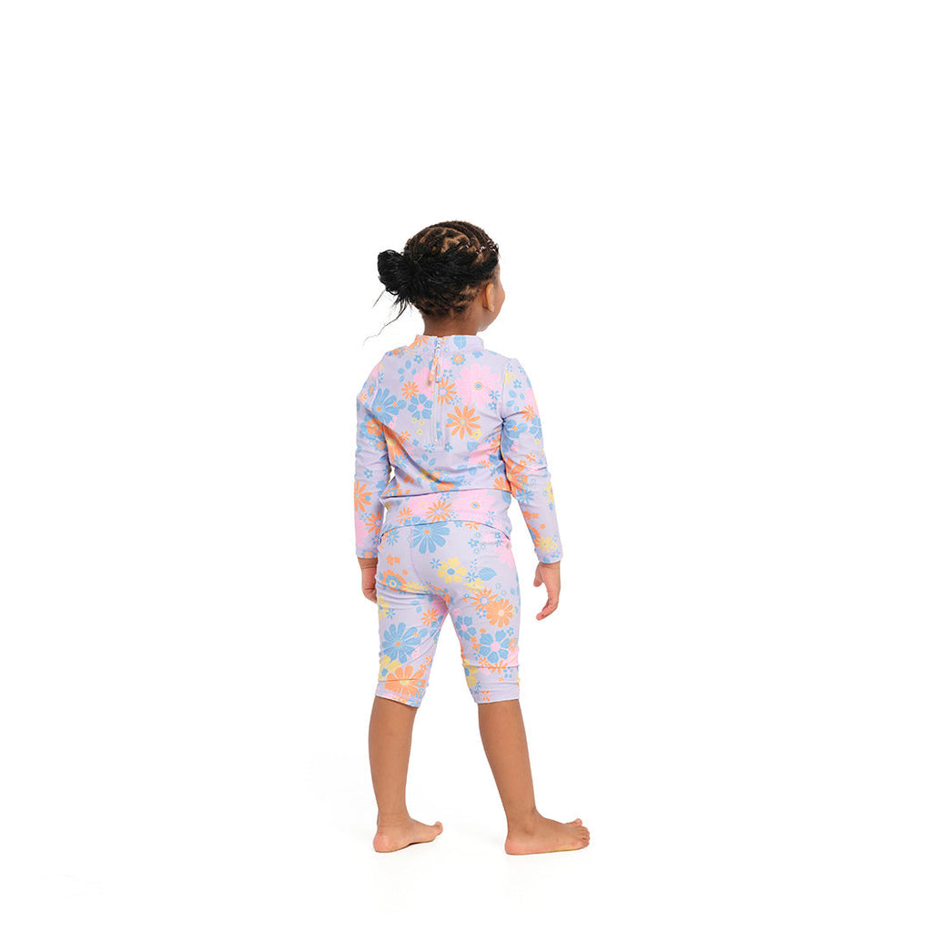  Infant Floral Heather Swim Shorts