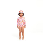  Infant Butterfly Garden Bucket Swim Hat