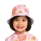  Infant Butterfly Garden Bucket Swim Hat