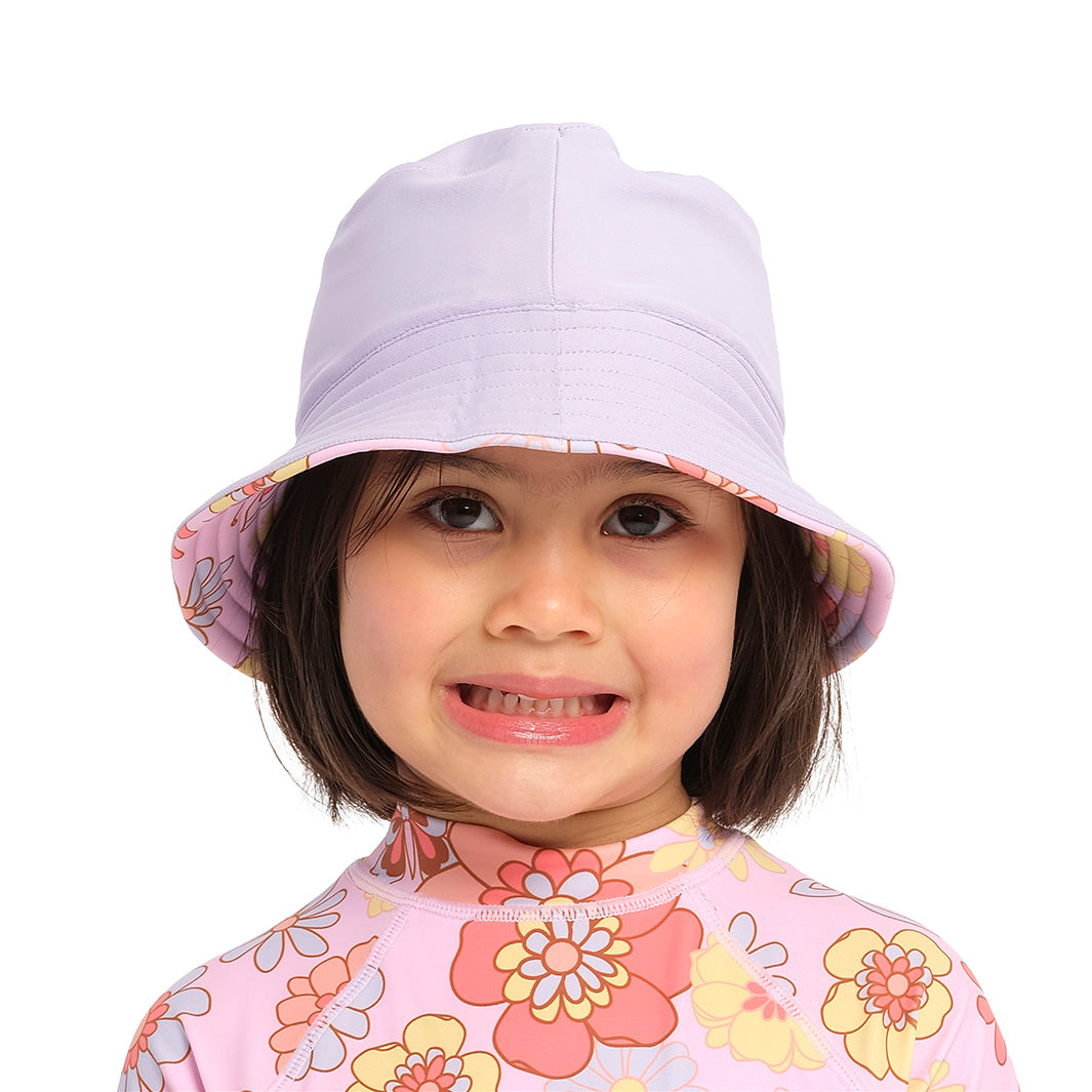  Infant Butterfly Garden Bucket Swim Hat