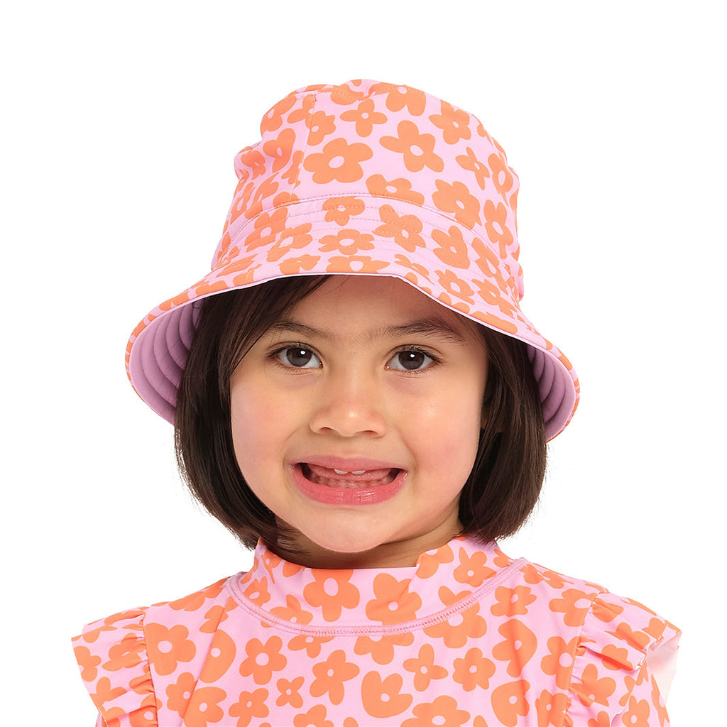  Infant Ditsy Daisy Bucket Swim Hat