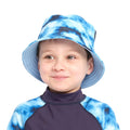  Infant Blue Tie Dye Bucket Swim Hat