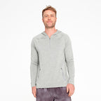  Mens Active Hood - Grey Marle