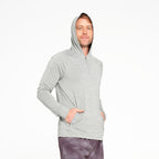  Mens Active Hood - Grey Marle