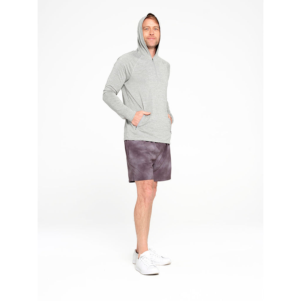  Mens Active Lined Shorts - Quiet Shade