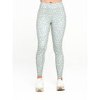  Womens Green Pattern Legging