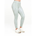  Womens Green Pattern Legging