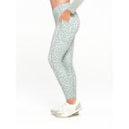  Womens Green Pattern Legging