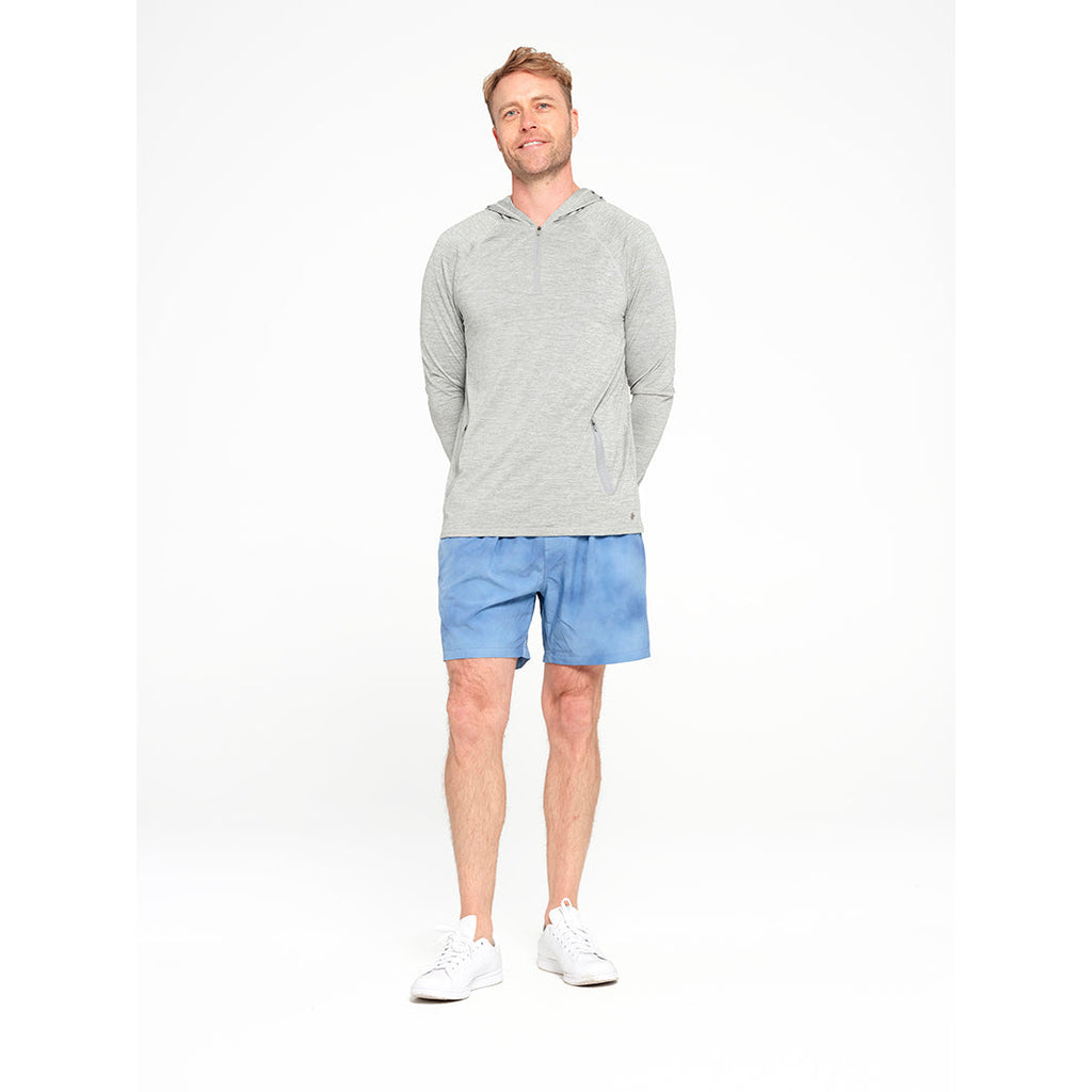  Mens Active Lined Shorts - Blue