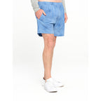  Mens Active Lined Shorts - Blue