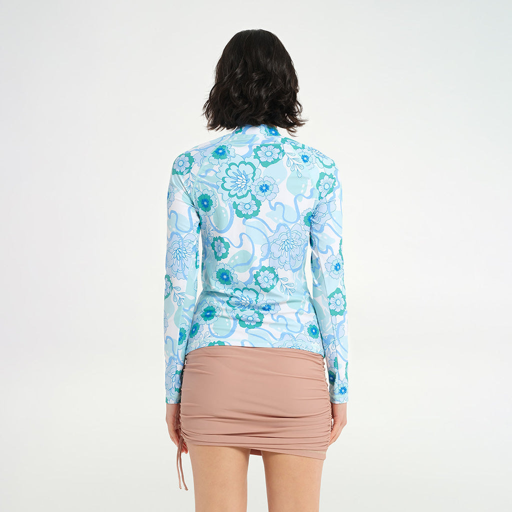  Womens Cordelia LS Swim Jacket