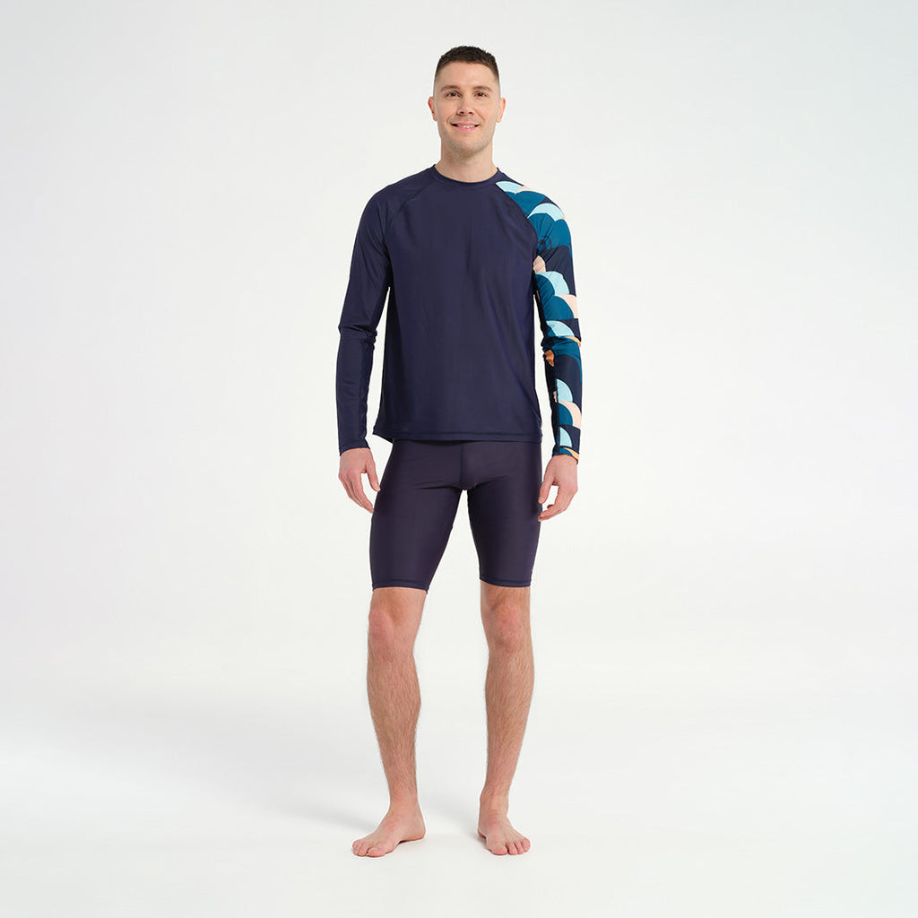  Mens Wave Break LS Rashie