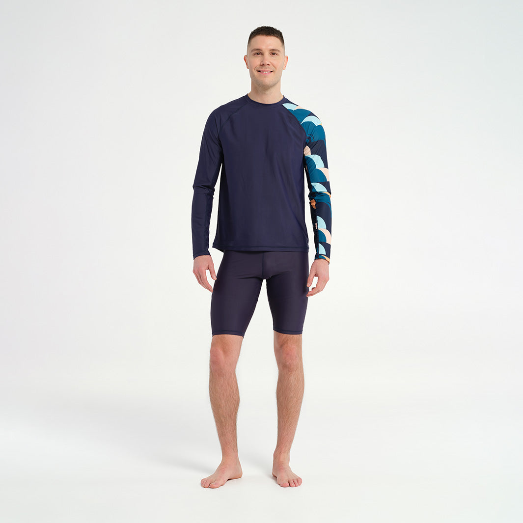  Mens Wave Break LS Rashie