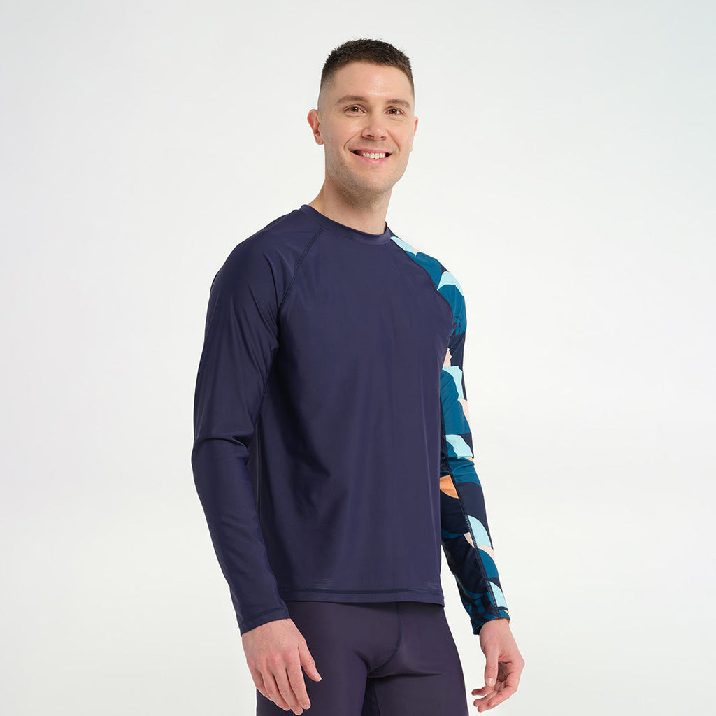  Mens Wave Break LS Rashie