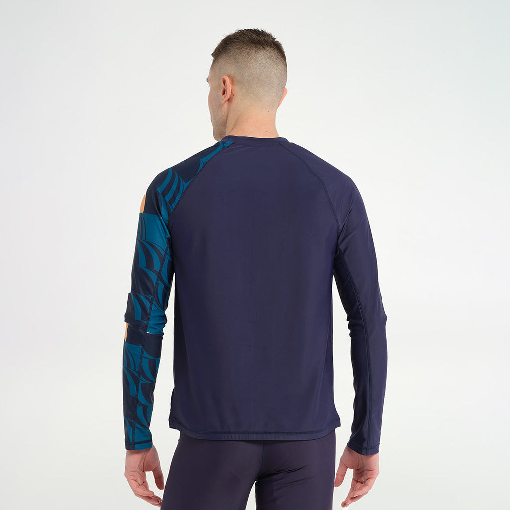  Mens Wave Break LS Rashie