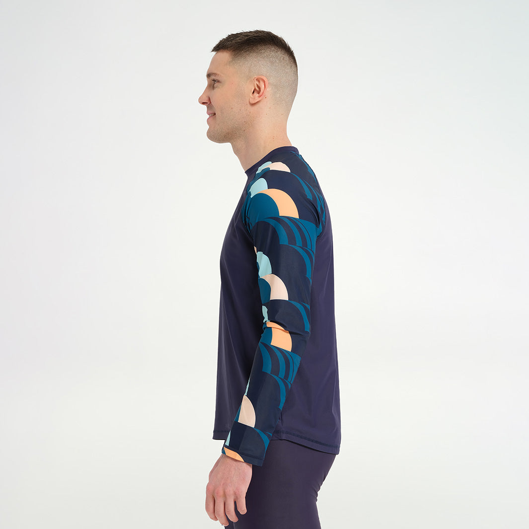  Mens Wave Break LS Rashie