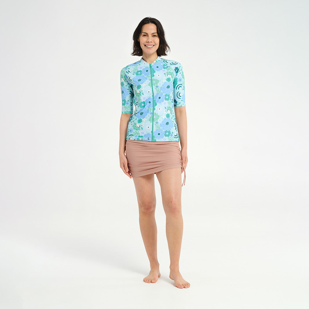  Womens Marilla SS Swim Jacket