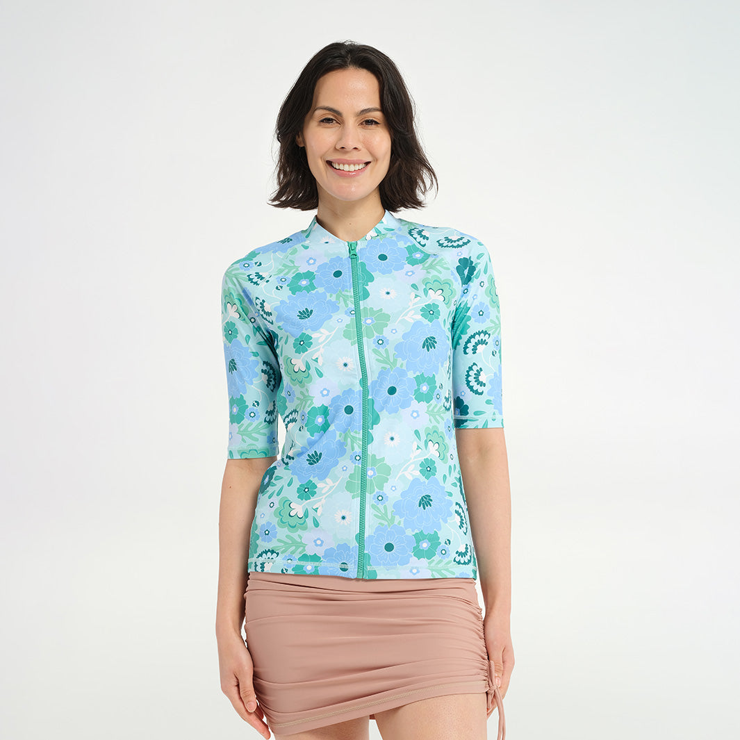  Womens Marilla SS Swim Jacket