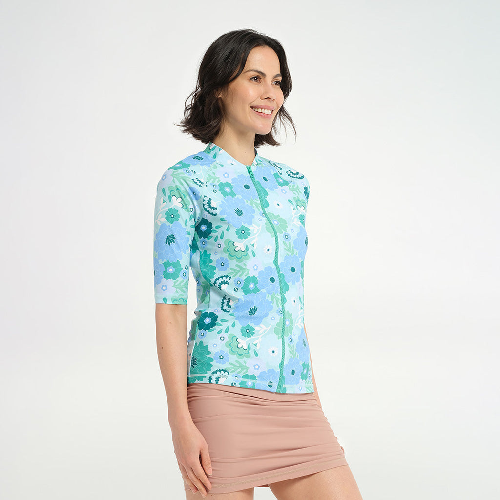  Womens Marilla SS Swim Jacket