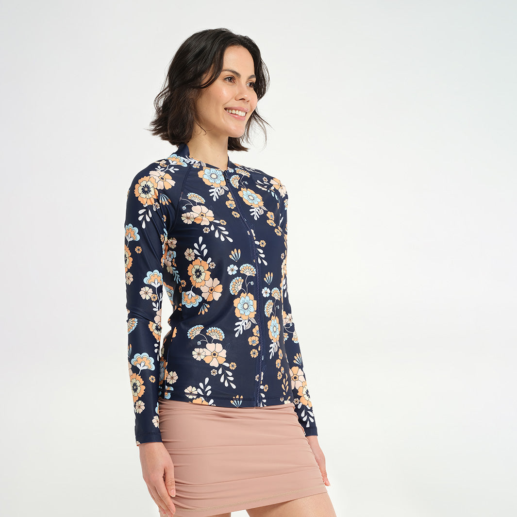  Womens Eloise LS Swim Jacket