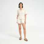 Womens Vintage Beach Cover Up Shirt