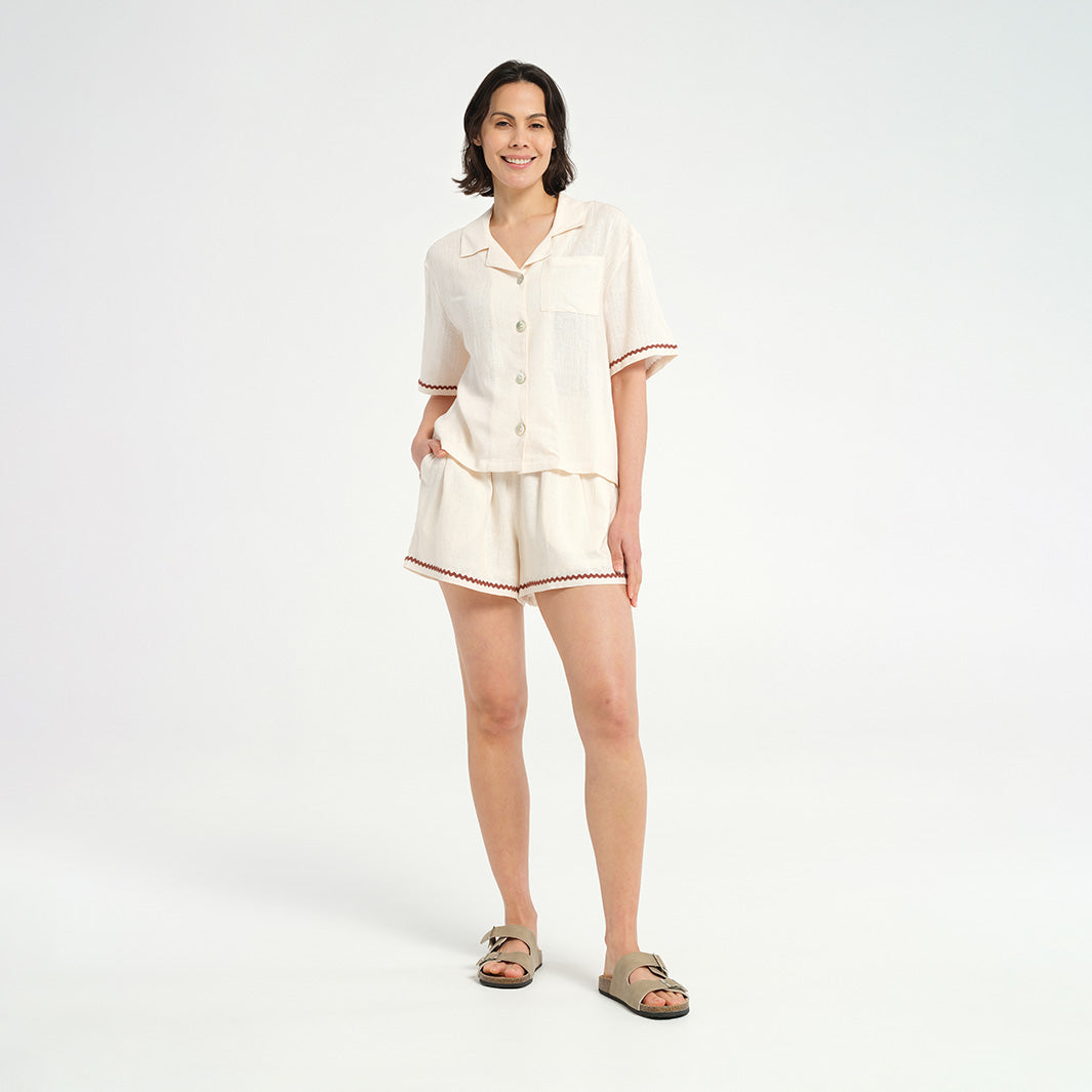  Womens Vintage Beach Cover Up Shirt