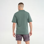  Mens Short Sleeve Polo - Silver Pine