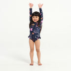  Toddler Coral Reef LS Paddle Suit